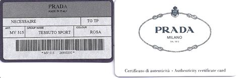 how can you tell a real prada bag|Prada authenticity certificate card.